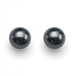 Ženske oliver weber pearl sissi dark grey mindjuše sa sivim swarowski perlama ( 21020.617 ) - Img 1