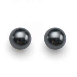 Ženske oliver weber pearl sissi dark grey mindjuše sa sivim swarowski perlama ( 21020.617 ) - Img 4