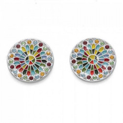 Ženske oliver weber vida multicolor mindjuše sa swarovski kristalima ( 22870 ) - Img 1