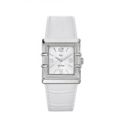 Ženski girl only kvadratni beli modni ručni sat sa belim kožnim kaišem ( 697792 ) - Img 4