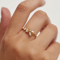 Ženski pd paola revery zlatni prsten sa pozlatom 18k ( an01-219-12 ) - Img 2