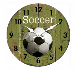 Zidni sat Soccer 30cm ( 203271 )