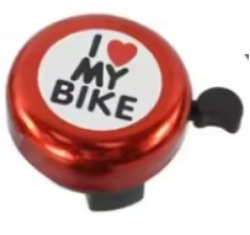Zvonce i love my bike,crveno ( B80010 )