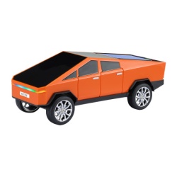 Zvucnik bluetooth ws-699 sa solarnim punjenjem auto narandzasti ( ZV1321 )