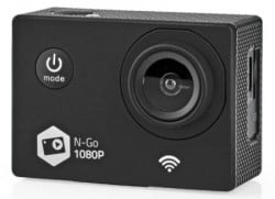 ACAM21BK Nedis 12Mpix HD action kamera, 1080p@30fps/ sa vodootpornim kucistem WIFI, Android - Img 1