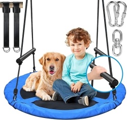 Alberg Play - Plava ljuljaška gnezdo 100cm ( AP-100BL-PJ ) - Img 2