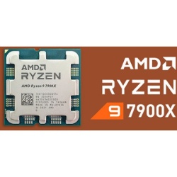 AMD AM5 ryzen 9 7900X, 12C/24T, 4.7GHz (5.6GHz), without cooler ( 100-100000589WOF ) -2