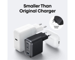Anker Prime 70W GaN zidni brzi punjač, 3-porta (2x USB-C i 1x USB-A) crni -7