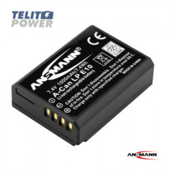 Ansmann baterija Li-Ion 7.4v 1000mAh za Canon kamere A-Can LP E10 ( 4209 ) - Img 4