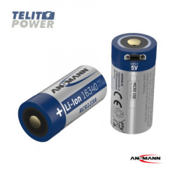 Ansmann punjiva Li-Ion 3.6V 850mAh 16340 sa mikro USB ulazom za punjenje RCR123A ( 4235 ) - Img 4