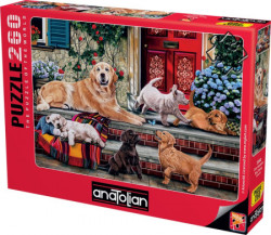 Antanolian Puzzle Dog Family 260 elemenata ( 133402 ) - Img 2