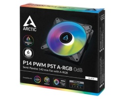 Arctic P14 PWM PST A-RGB 140mm ventilator crni (ACFAN00239A) -2