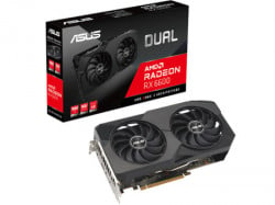 Asus RX6600 DUAL-RX6600-8G V2 AMD/8GB/GDDR6/128bit/crna grafička kartica ( DUAL-RX6600-8G-V2 )