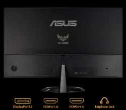 Asus tuf VG249Q1R 23.8"/IPS/1920x1080/165Hz/1ms MPRT/HDMIx2,DP/freesync/VESA/zvučnici/crna monitor ( 90LM05V1-B01E70 )  - Img 5