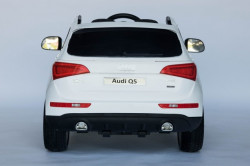 Auto Audi Q5 Licencirani sa kožnim sedištem i mekim gumama - Beli ( A Q5-1 ) - Img 4