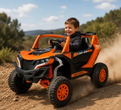 Auto na akumulator za decu UTW Off Road 4x4 – Narandžasti