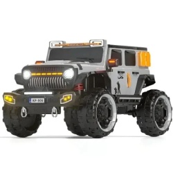 Baby džip monster 12v 4 motora y-mb6128 siva ( 027830S )