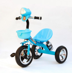 Babyland Tricikl sa led svetlom Y-TS1603B Plavi ( 064839P )