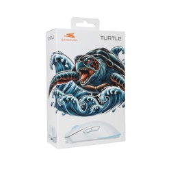 Baracuda BGM 122 Turtle Wireless Mouse White-2