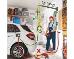 Barkan EV80WM zidni nosač kabla za punjenje električnih vozila 80cm