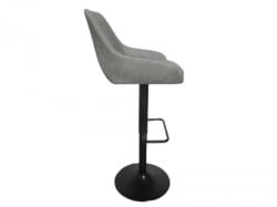 Barska stolica 620158 Svetlo siva /crna metalna baza 480x510x890(1100)mm ( 776-045 ) - Img 3
