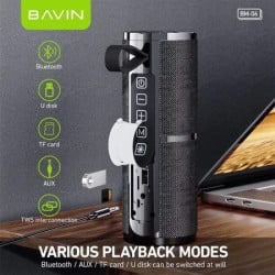 Bavin bluetooth zvučnik 8W crna ( 90501 ) - Img 6