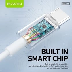 Bavin kabl 60W Type C na Type C 1m bela ( 90125 )-3