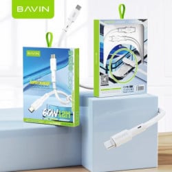 Bavin kabl 60W type C/ type C 1,2m bela ( 90107 ) - Img 4