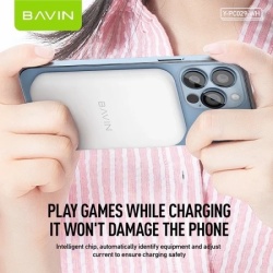 Bavin Magsafe Magnetic Power bank 5000mAh + kabl Lightning bela ( 90322 )-7