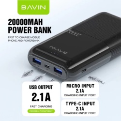 Bavin Power Bank 20000mAh crna ( 90303 )-2