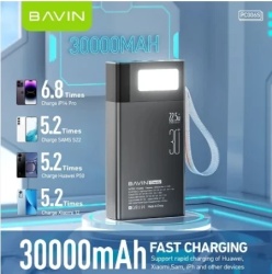 Bavin Power bank 30000mAh 22.5W QC3.0 crna ( 90319 )-2