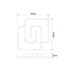 BB Link 40W CCT  LED plafonjera   ( VESTA633/B )-2