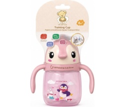 Bbo solja sa mekanim kljunom i ruckama (270ml) - pink ( 51677P )