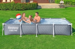 Bestway Bazen steel pro leaf design 366x201x66cm 561ft ( 3963 )