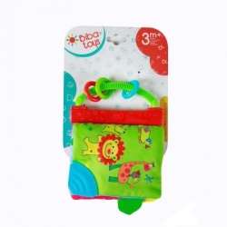 Biba Toys plišana knjiga džungla sa glodalicom ( A014068 )