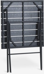 Bistro stočić 65x65 crna -4