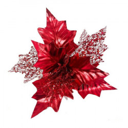 Blossom, novogodišnji cvet, crvena, 28cm ( 780609 )