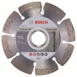 Bosch 2608602196 Dijamantska rezna ploča Standard for Concrete, 115 x 22,23 x 1,6 x 10 mm ( 2608602196 )