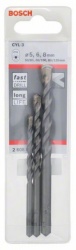 Bosch 3-delni set burgija za beton CYL-3 5 6 8 mm ( 2608597709 )