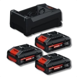 Bosch akumulatorski set 3xEXBA 18V-40 baterije i GAL 12V/18V-80 punjač ( 0615V0005X )