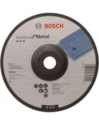 Bosch brusna ploča ispupčena standard for metal A 24 P BF, 180 mm, 22,23 mm, 6,0 mm ( 2608603183 )