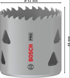 Bosch PRO Multi Material testera za otvore, 51 mm, sa navojem ( 2608901513 )-8