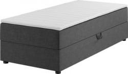 Boxspring krevet 90x200 cm siva - Img 1