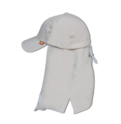 Brokula carewear uv kapa sa plaštom na skidanje, bež, one size ( brkluv433/one size )