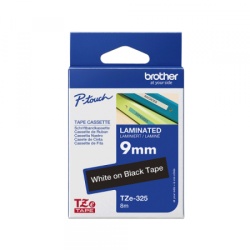 Brother TZe-325 bela na crno 9mm ( 0167 )