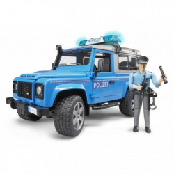 Bruder Land Rover Policijski Džip sa policajcem ( 025977 ) - Img 1