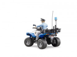 Bruder Motor Quad policajski sa policajcem ( 630102 ) - Img 2