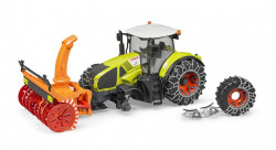 Bruder Traktor Claas Axion 950 sa lancima i čistaćem za sneg ( 030179 ) - Img 3