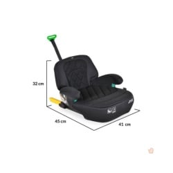 Cangaroo Autosedište jax black 125-150cm ( CAN2223 ) -2