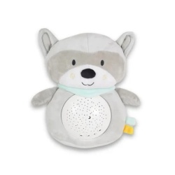 Cangaroo Noćna lampa i projektor sa belom bukom snuggly raccoon ( CAN1114 )